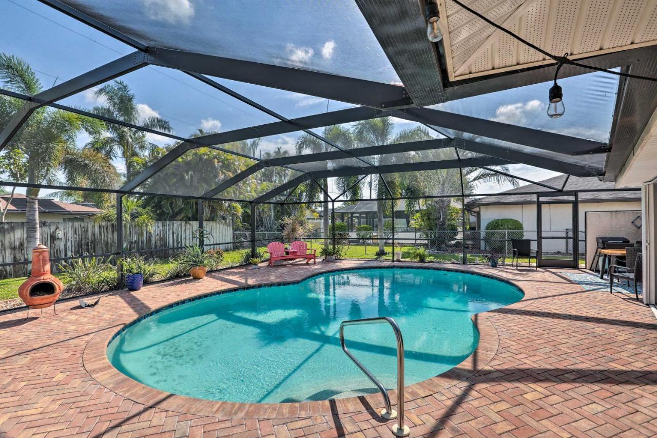 Private Pool And Covered Patio Cape Coral Haven! Екстер'єр фото
